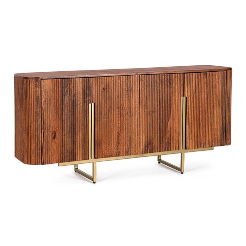 Credenza 4 ante in legno Vilas Bizzotto